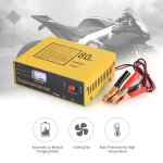 Chargeur led automatique intelligent 6v / 12v 80ah, type de rparation d'impulsion, mainteneur pour batterie ...