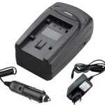Chargeur compatible panasonic dmw - bcn10 / leica bp - dc14 � secteur & voiture