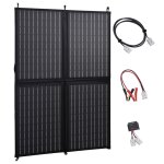 Chargeur de panneau solaire pliable 100 w 12 v Chargeur de panneau solaire pliable 100 w 12 v