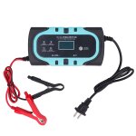 Chargeur de rparation d'impulsions intelligent 12v 10a, dtecteur de chargeur de batterie de voiture ...