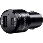 Chargeur usb pour voiture - 12 / 24 v - 2 ports type c et usb a varta