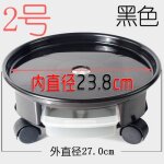 Chariot de support astronomique mobile de transport rond en rsine avec poignes, roulettes amovibles, ...