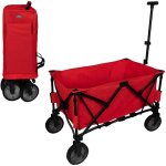 Chariot de transport pliable, chariot de plage pliant, camping, jardin, chariot de plage pliant, grandes ...
