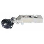 Charni�re 95 pour porte en verre intermat 9904 - coudure 16 mm hettich