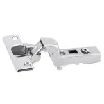 Charnires invisibles 95 intermat 9936 botier  visser entraxe 52 mm coudure 0 mm