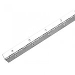 Charnière piano inox pour meuble, l. 600 x l. 32 mm Charnière piano inox pour meuble, l. 600 x l. 32 mm