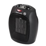Chauffage cramique portable ptc, 2 niveaux de puissance, thermostat, froid / chaud, 1500w, noir, adler, ...