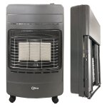 Chauffage au gaz pliable  connecteur 2 - en - 1 gh 342 rv 4, 2 kw qlima