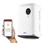 Chauffage mural pour salle de bain avec wifi 2000w blanc domo do7357f