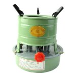 Chauffage portable pour l'ext�rieur, po�le universel, mini chauffage pratique pour le camping, emballage ...