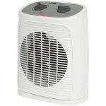 Chauffage soufflant oscillant 2000w clatronic hl3762 - blanc