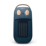 Ventilateur / chauffage rowenta my nomad so8230f0 - pose au sol, plateau de table - bleu