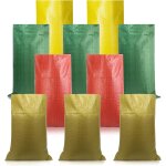 Checarzhn - - no1 - 10 pices sac gravat, sac a gravats chantier, sac gravats chantier rutilisable, ...