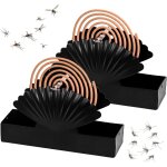 Checarzhn - - no1 - 2 pcs porte bo e anti moustique support pour spirale anti moustique support de bo ... Checarzhn - - no1 - 2 pcs porte bo e anti moustique support pour spirale anti moustique support de bo ...