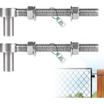 Checarzhn - - no1 - 2 pièces charnières a boulon, m16 x 200mm, charniere portail, charnières a boulon ... Checarzhn - - no1 - 2 pièces charnières a boulon, m16 x 200mm, charniere portail, charnières a boulon ...