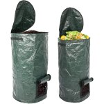 Checarzhn - - no1 - lot de 2 sacs de compost organiques de 34 litres - sacs de compost respectueux de ...