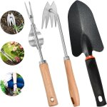 Checarzhn - - no1 - 3 pièces désherbeur manuel acier inoxydable, jardinière manuelle, arrache mauva herbes ... Checarzhn - - no1 - 3 pièces désherbeur manuel acier inoxydable, jardinière manuelle, arrache mauva herbes ...