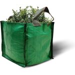 Checarzhn - - no1 - lot de 3 sacs de jardin 90 litres en tissu industriel et poignes, trs rsistants, ...