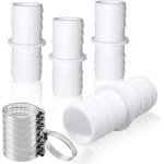 Checarzhn - - no1 - 4 pièces adaptateur tuyau piscine, raccord tuyau piscine avec 8 colliers de serrage, ... Checarzhn - - no1 - 4 pièces adaptateur tuyau piscine, raccord tuyau piscine avec 8 colliers de serrage, ...