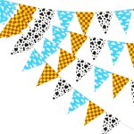 Checarzhn - - no1 - 4pcs dcorations d'anniversaire dessin anim, dcorations fte d'histoire dessin ...