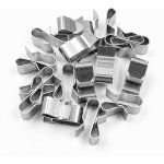 Checarzhn - - no1 - lot de 50 serre - câbles pour panneaux solaires clips pour câbles solaires pv 23 ... Checarzhn - - no1 - lot de 50 serre - câbles pour panneaux solaires clips pour câbles solaires pv 23 ...