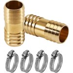 Checarzhn - - no1 - lot de 6 raccords de tuyau de 25 a 38 mm avec différents diamètres pour arro de jardin, ... Checarzhn - - no1 - lot de 6 raccords de tuyau de 25 a 38 mm avec différents diamètres pour arro de jardin, ...