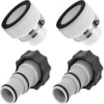 Checarzhn - - no1 - adaptateur a et type b pour piscine intex, adaptateurs de tuyau interchangeables, ... Checarzhn - - no1 - adaptateur a et type b pour piscine intex, adaptateurs de tuyau interchangeables, ...