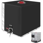 Checarzhn - - no1 - bache pour cuve 1000l ibc, bâche de protection solaire, avec un film transparent ... Checarzhn - - no1 - bache pour cuve 1000l ibc, bâche de protection solaire, avec un film transparent ...