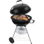 Checarzhn - - no1 - barbecue charbon rond avec couvercle et roues bbq portable barbecue grill pour jardin ... Checarzhn - - no1 - barbecue charbon rond avec couvercle et roues bbq portable barbecue grill pour jardin ...