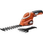 Checarzhn - - no1 - black & decker gsl700 kit de cisaille a gazon avec batterie / paire de gants / scateur ...