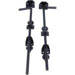 Checarzhn - - no1 - boulon de canne robuste de 45, 7 cm, 2 pices, loquet de porte en acier pour clture ...