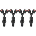 Checarzhn - - no1 - buse de pulvérisateur, 4 pièces g3 / 8 dn10 accessoire anti - goutte a double buse ... Checarzhn - - no1 - buse de pulvérisateur, 4 pièces g3 / 8 dn10 accessoire anti - goutte a double buse ...