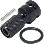 Checarzhn - - no1 - c68538 - adaptateur de douille porte - embout tournevis 1 / 2  - 1 / 4  femelle - ...