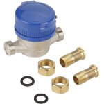 Checarzhn - - no1 - compteur d'eau, 15mm 1 / 2 pouce compteur d'eau froide avec une housse de protection ... Checarzhn - - no1 - compteur d'eau, 15mm 1 / 2 pouce compteur d'eau froide avec une housse de protection ...