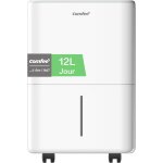 Checarzhn - - no1 - dshumidificateur compacte, absorbe jusqu'a 12l / jour, mode silencieux, child lock, ...