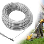 Checarzhn - - no1 - fil de coupe 2, 4 mm x 30 m pour débroussailleuse - fil d'acier universel - fil en ... Checarzhn - - no1 - fil de coupe 2, 4 mm x 30 m pour débroussailleuse - fil d'acier universel - fil en ...