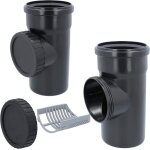 Checarzhn - - no1 - filtre pour tuyau de descente ø dn 110 mm noir filtre de tuyau de pluie avec tamis ... Checarzhn - - no1 - filtre pour tuyau de descente ø dn 110 mm noir filtre de tuyau de pluie avec tamis ...