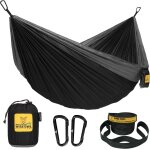Checarzhn - - no1 - hamac de camping en nylon parachute, portable et léger (jusqu'à 400 lbs) idéal pour ... Checarzhn - - no1 - hamac de camping en nylon parachute, portable et léger (jusqu'à 400 lbs) idéal pour ...