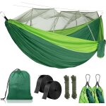 Checarzhn - - no1 - hamac avec filet anti - moustiquaire, 260 x 140 cm, charge imale de 300 lb, ultra ...