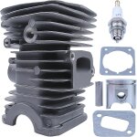 Checarzhn - - no1 - kit piston et cylindre pour husqvarna 340 345 340e 345e tronçonneuse, 40mm nikasil ... Checarzhn - - no1 - kit piston et cylindre pour husqvarna 340 345 340e 345e tronçonneuse, 40mm nikasil ...