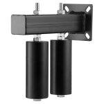 Checarzhn - - no1 - kit portail coulissant, quincaillerie porte roulante avec support forme t, rouleaux ... Checarzhn - - no1 - kit portail coulissant, quincaillerie porte roulante avec support forme t, rouleaux ...
