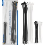 Checarzhn - - no1 - pack combo de serre câble (attache câble) en nylon 15 + 30cm autoverrouillants assortis, ... Checarzhn - - no1 - pack combo de serre câble (attache câble) en nylon 15 + 30cm autoverrouillants assortis, ...