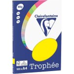 Checarzhn - - no1 - papier photocopieuse trophee a4 80g / m 100 feuilles jaune canarie