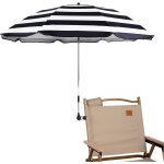 Checarzhn - - no1 - parasol pour cha avec pince rglable, surface de 115 cm, avec clip de fixation pour ...