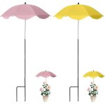 Checarzhn - - no1 - parasol de jardin, 2 pices parapluies pour plantes d'extrieur, parapluie de protection ...