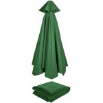 Checarzhn - - no1 - parasol de jardin 3. 0m dessus de parapluie de remplacement pour 6 / 8bras, toile ... Checarzhn - - no1 - parasol de jardin 3. 0m dessus de parapluie de remplacement pour 6 / 8bras, toile ...