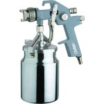 Checarzhn - - no1 - pistolet a peinture g - 551a, arographe avec rservoir de peinture de 1 litre, buse ...