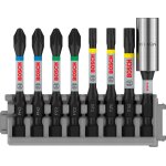 Checarzhn - - no1 - professional 8 pices pack d'embouts de vis (impact control, t / pz / ph bits, longueur ...