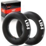 Checarzhn - - no1 - s48 - w02 2x camras a air 4. 80 / 4. 00 - 8 pour roues de brouette, remorque, chariot ...