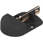 Checarzhn - - no1 - sabot en polyamide noir hauteur 40mm pour portail battant - bute d'arrt automatique ...